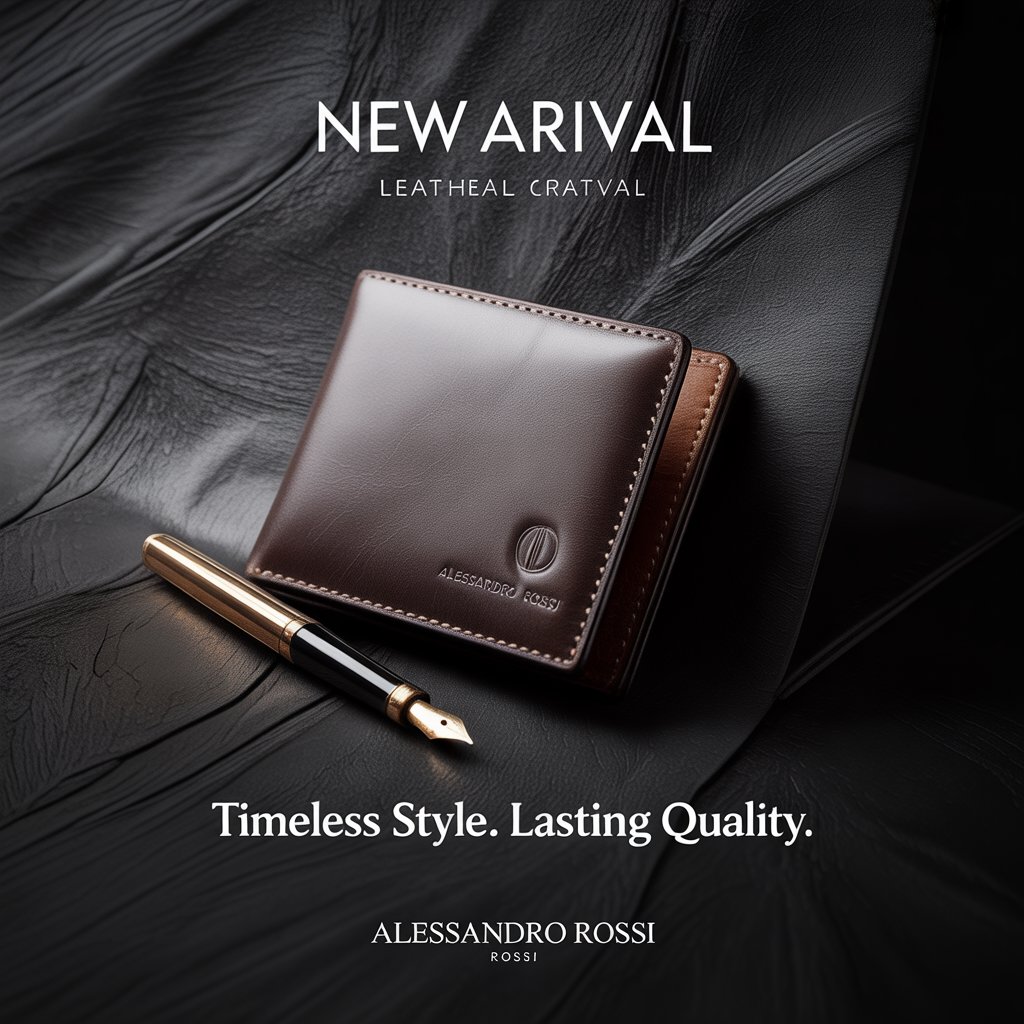 leather fashion wallet