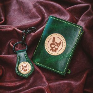 leather fashion wallet